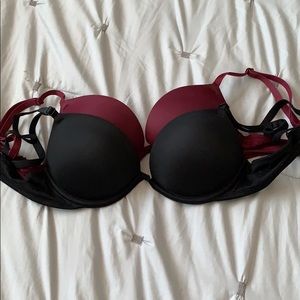 Pink Super Push Up Bra